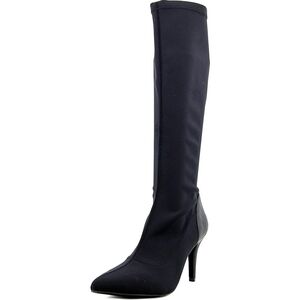 Charles David Black Heeled Boots